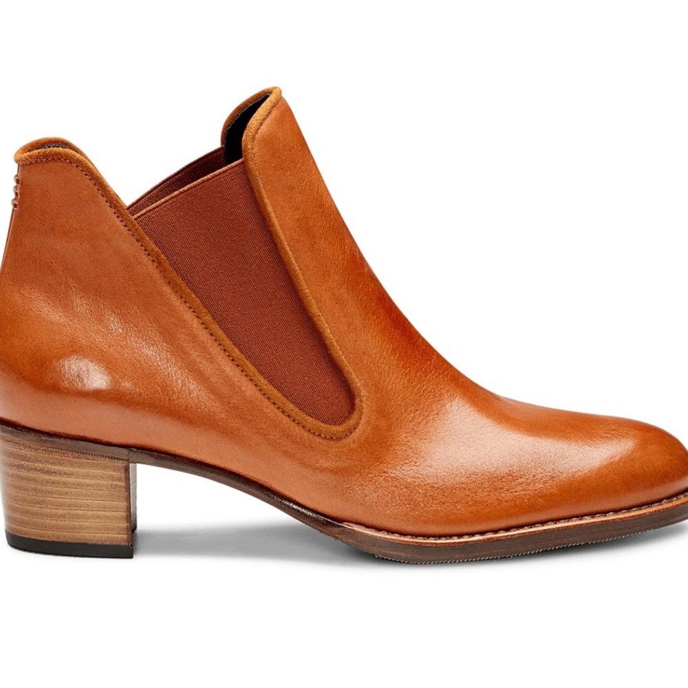 Sarah Flint Chestnut Vechetta Bootie Ellie x Gravati IT 38 US 8